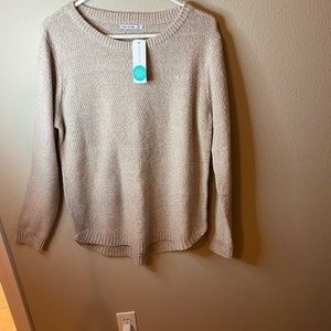 Pink Clover Beige Swearer New with tags